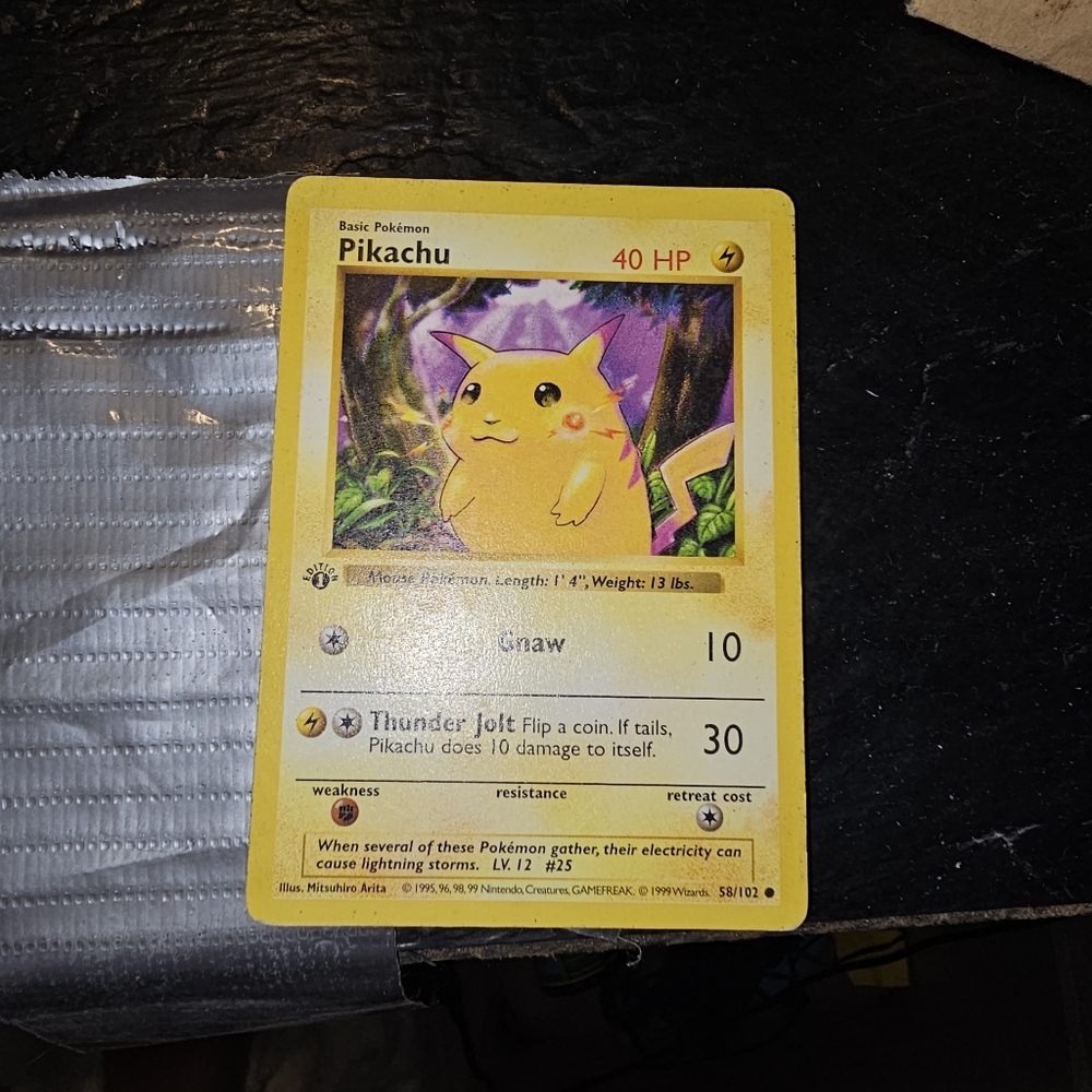 Red Cheek Pikachu 58